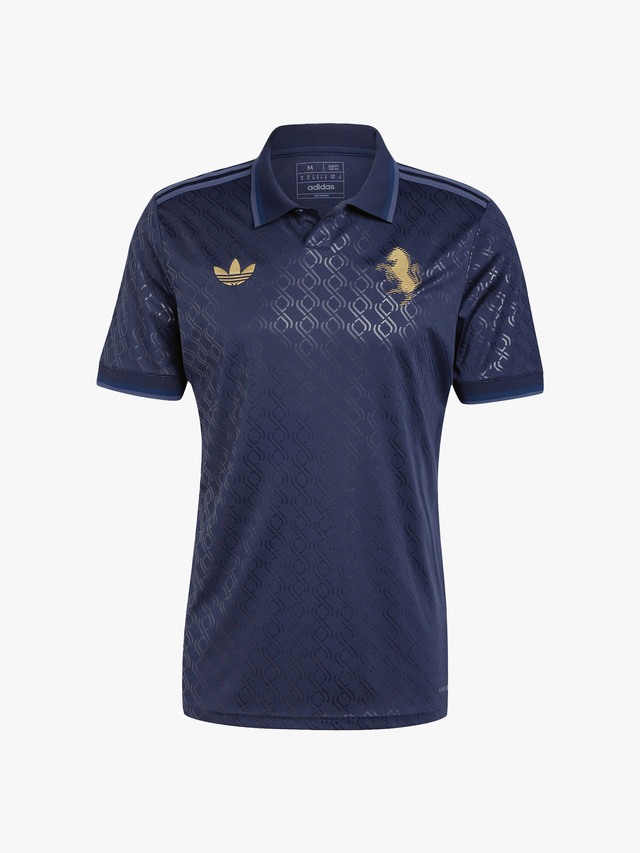 Maillot Third Juventus 2024/2025 bleu marine, détails dorés, code DNZ - Maxikits